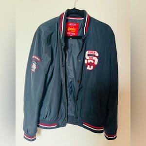 Superdry Mens Size Medium Varsity Jacket